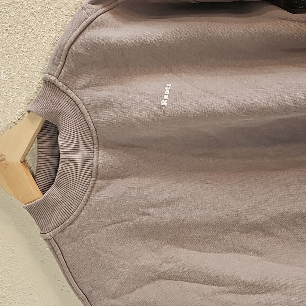 Roots Hettie's Cloud Mock Neck Sweatshirt. - Picture 2 of 7